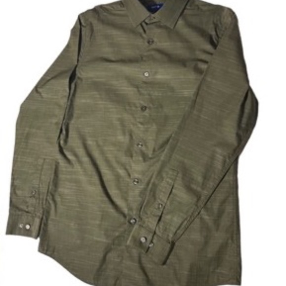 APT. 9 mens button down slim fit 15.5 34/35 - Picture 4 of 6